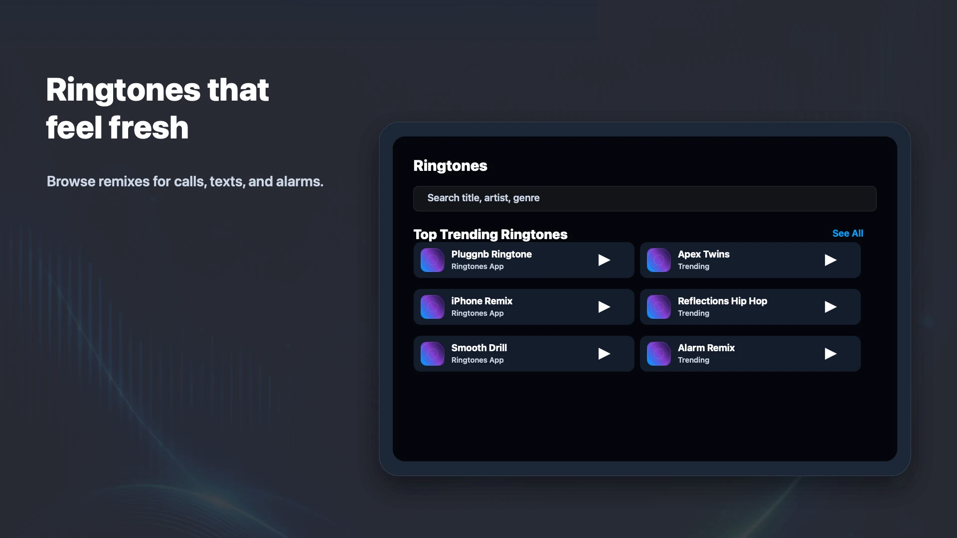 Marimba Remix Ringtones screenshot
