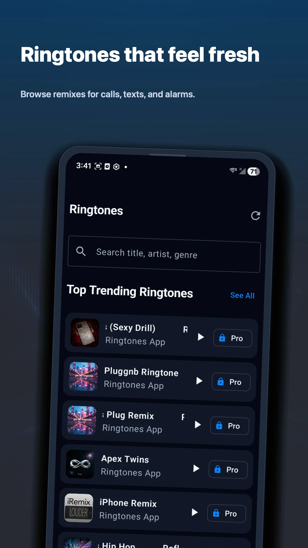 Marimba Remix Ringtones screenshot